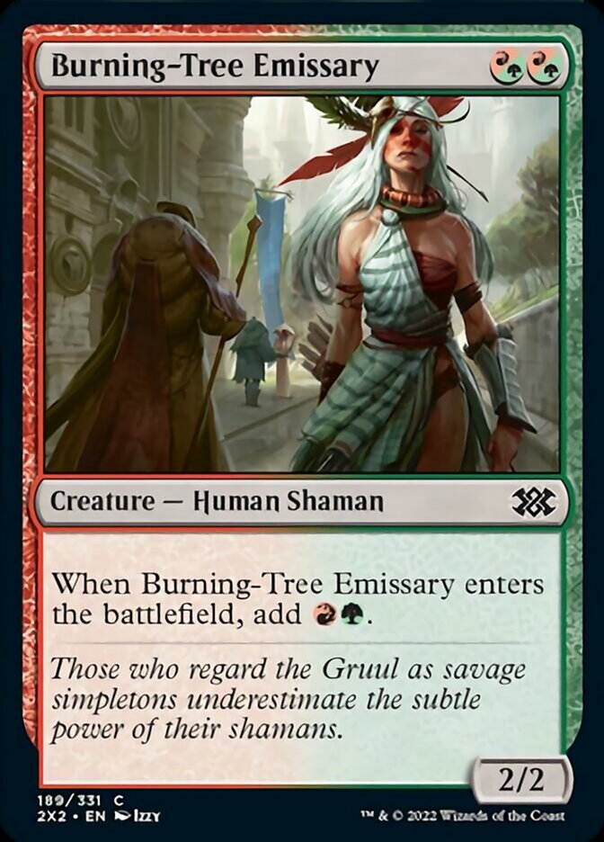 Burning-Tree Emissary [Double Masters 2022] | Good Games Morley