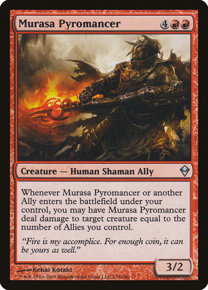 Murasa Pyromancer 139/249 (Zendikar)  | Good Games Morley