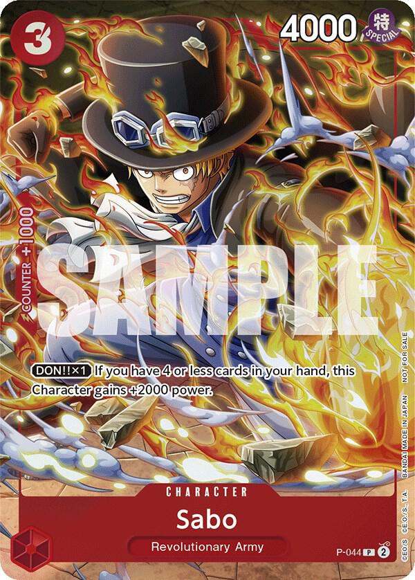 Sabo (Event Pack Vol.4) P-044 (One Piece Promotion Cards)  - Foil | Good Games Morley