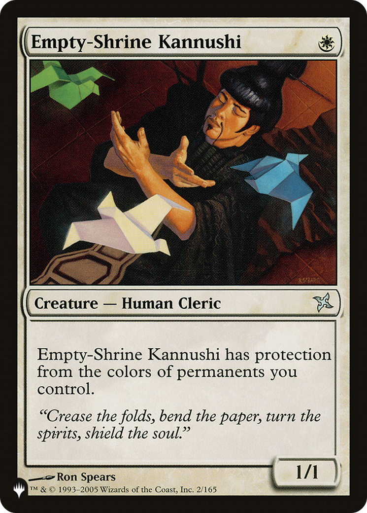 Empty-Shrine Kannushi [The List] | Good Games Morley