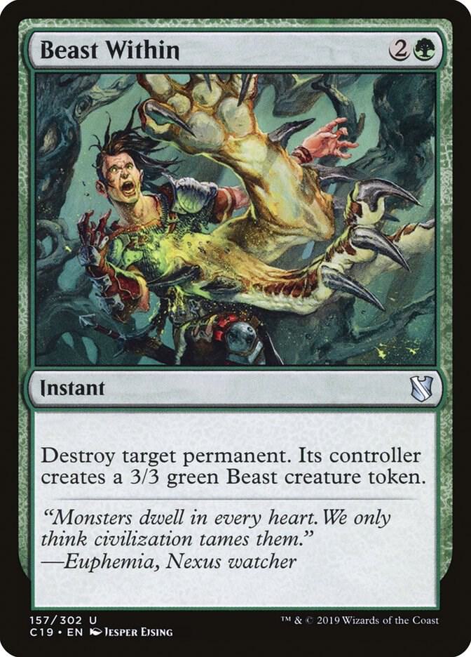 Beast Within 157/302 (Commander 2019)  | Good Games Morley