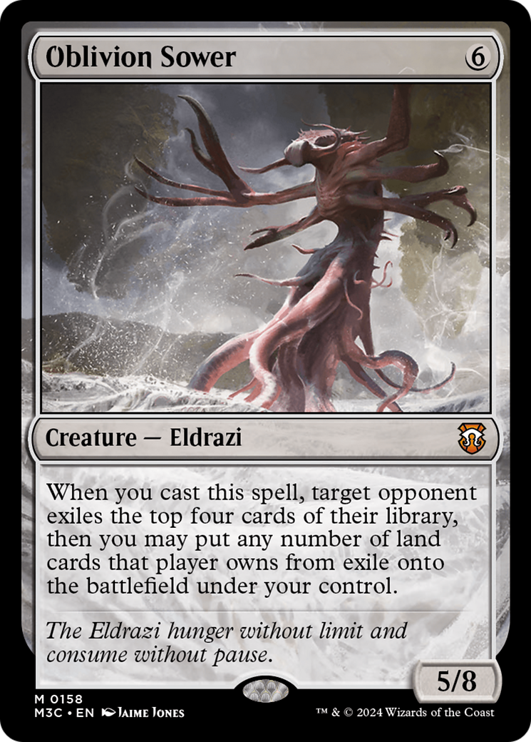 Oblivion Sower (Ripple Foil) [Modern Horizons 3 Commander] | Good Games Morley