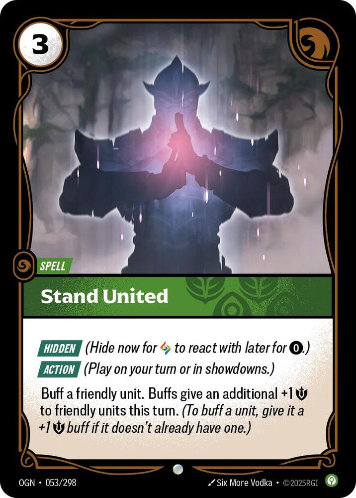 Stand United 53/298 (Origins)  | Good Games Morley