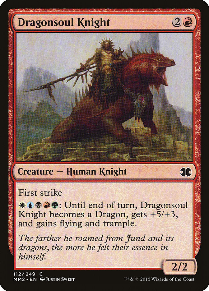 Dragonsoul Knight 112/249 (Modern Masters 2015)  | Good Games Morley