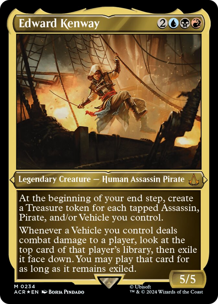 Edward Kenway (Foil Etched) [Assassin's Creed] | Good Games Morley