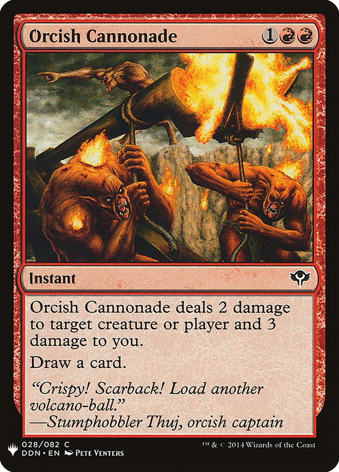 Orcish Cannonade [Mystery Booster] | Good Games Morley