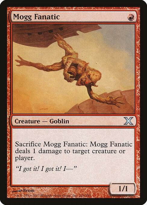 Mogg Fanatic 219/383 (10th Edition)  - Foil | Good Games Morley