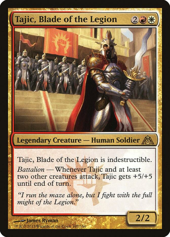 Tajic, Blade of the Legion 107/156 (Dragon's Maze)  | Good Games Morley