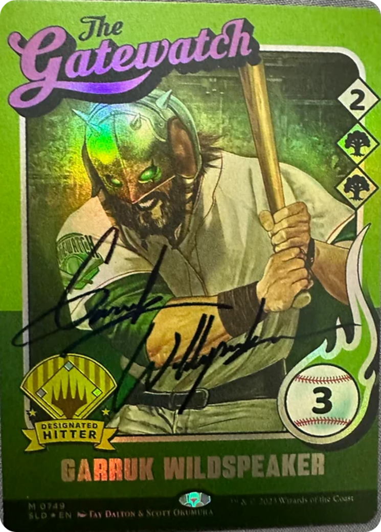 Garruk Wildspeaker (749) (Autographed) [Secret Lair Drop Series] | Good Games Morley