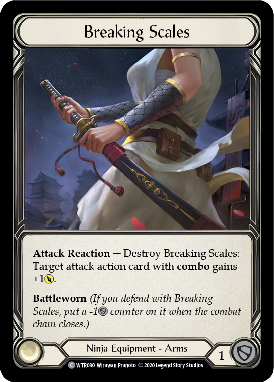Breaking Scales [U-WTR080] (Welcome to Rathe Unlimited)  Unlimited Rainbow Foil | Good Games Morley