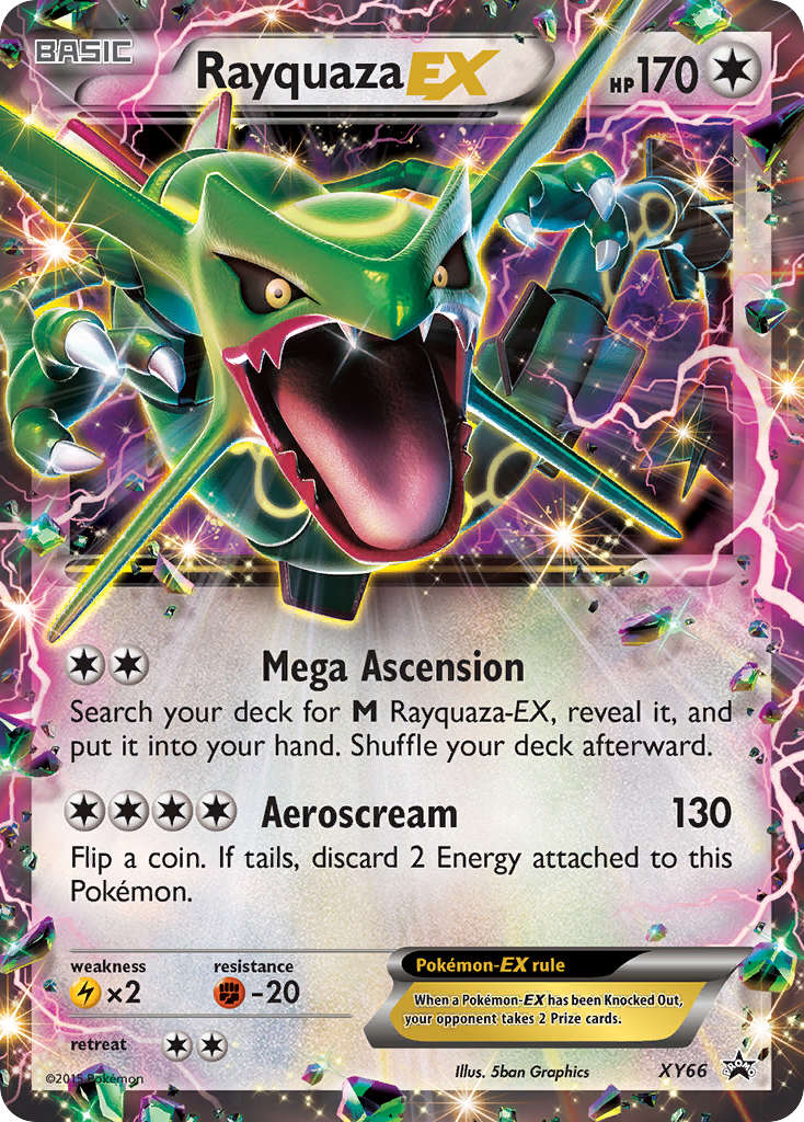 Rayquaza EX (XY66) [XY: Black Star Promos] | Good Games Morley