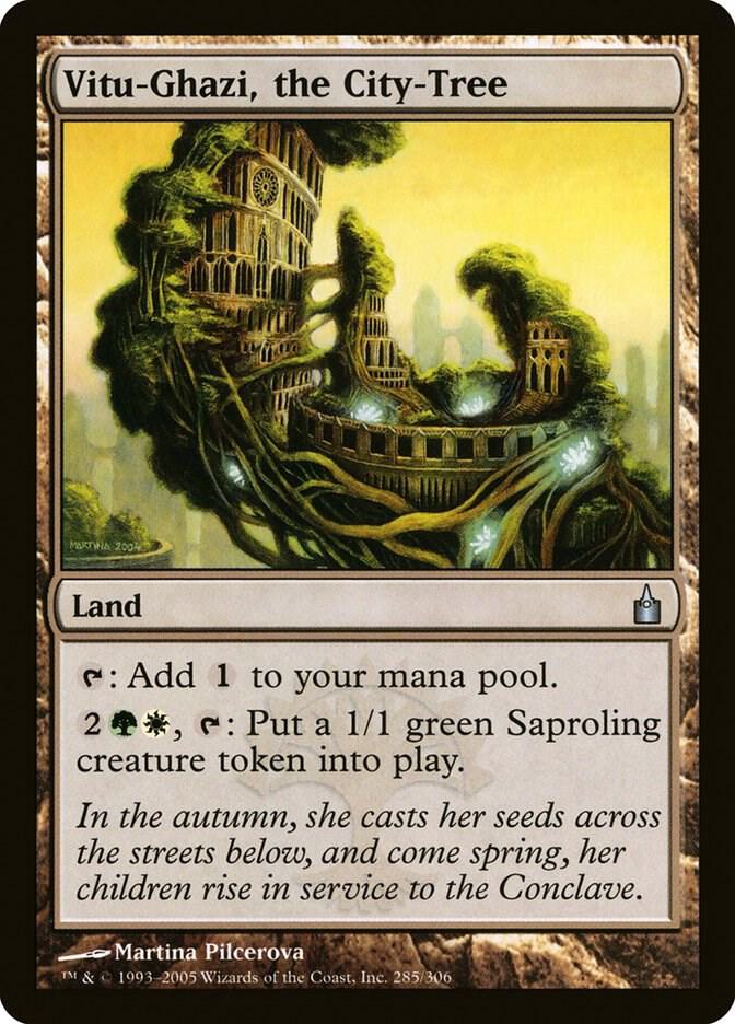 Vitu-Ghazi, the City-Tree 285/306 (Ravnica: City of Guilds)  - Foil | Good Games Morley