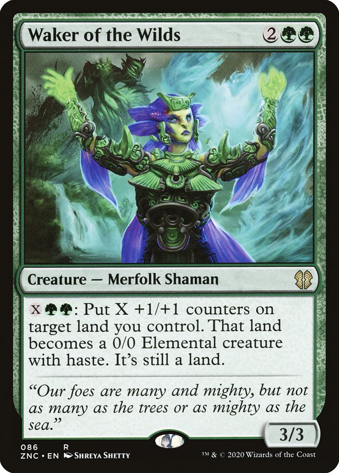 Waker of the Wilds 86/142 (Commander: Zendikar Rising)  | Good Games Morley
