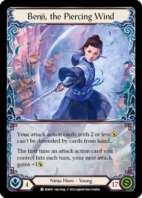Benji, the Piercing Wind [BEN001] (Outsiders Benji Blitz Deck) | Good Games Morley