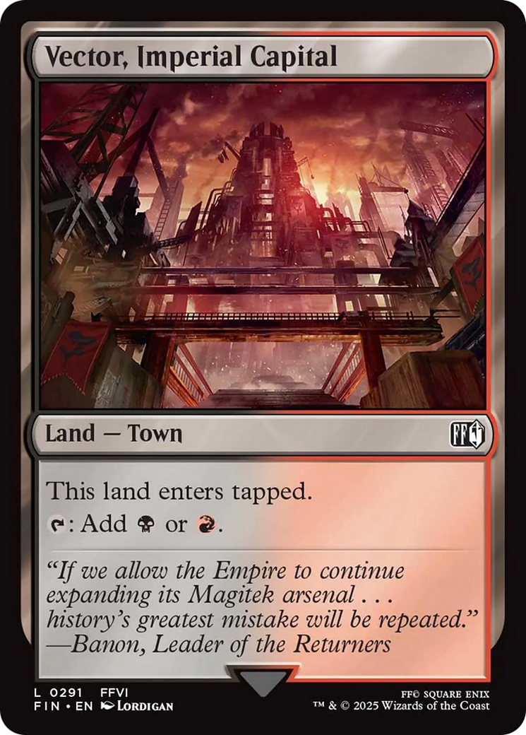 Vector, Imperial Capital [FINAL FANTASY] | Good Games Morley