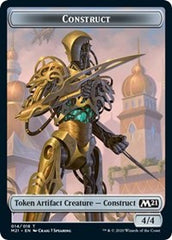 Construct // Soldier Double-Sided Token [Core Set 2021 Tokens] | Good Games Morley