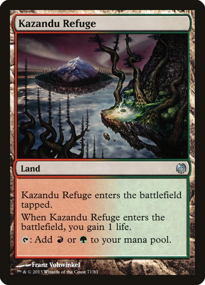Kazandu Refuge [Duel Decks: Heroes vs. Monsters] | Good Games Morley