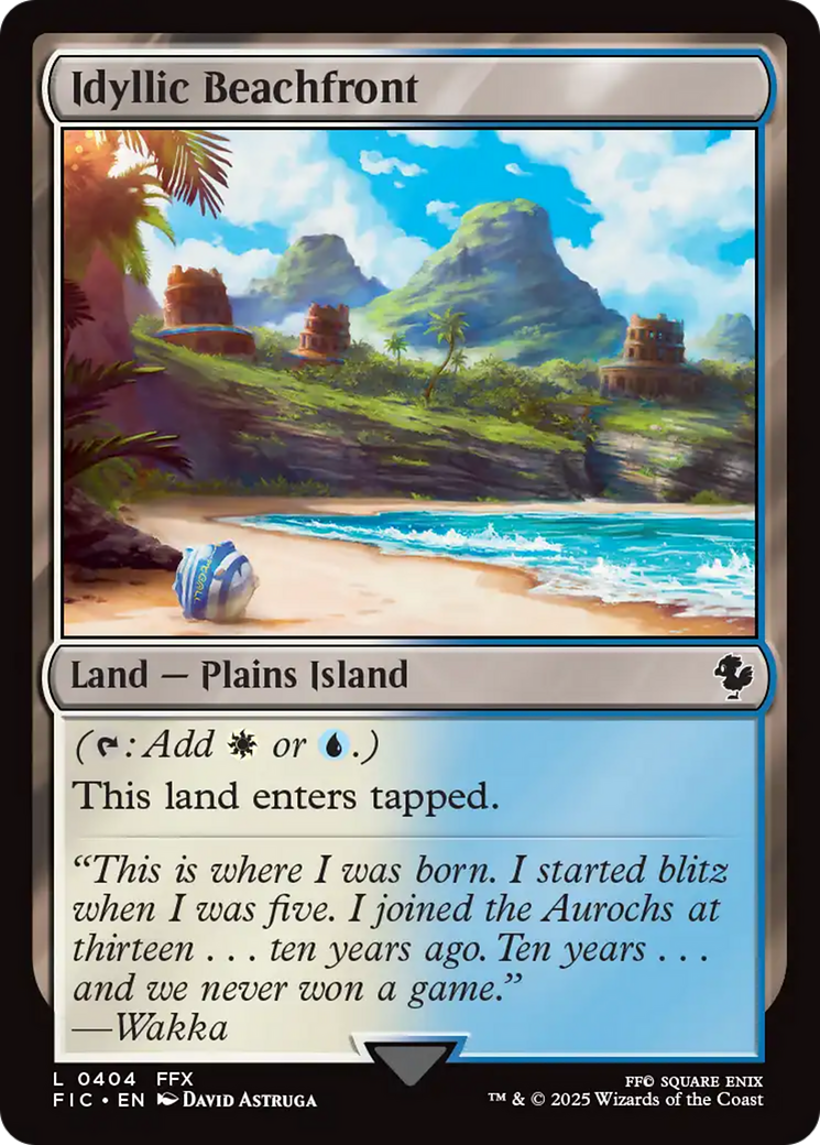 Idyllic Beachfront [FINAL FANTASY Commander] | Good Games Morley