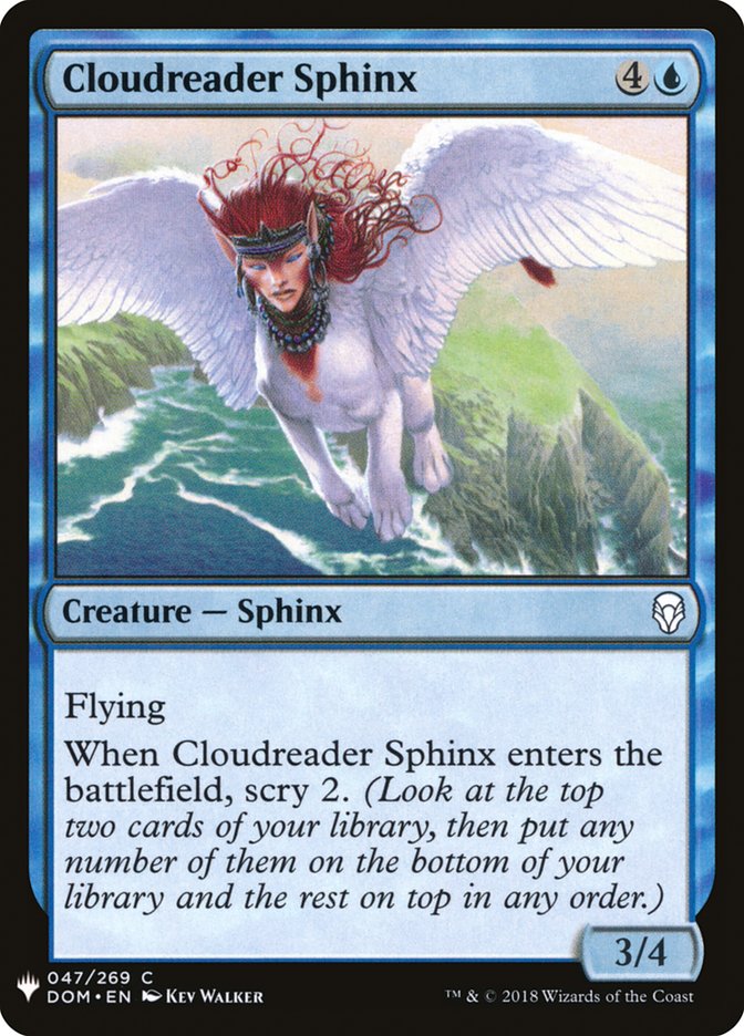 Cloudreader Sphinx [Mystery Booster] | Good Games Morley