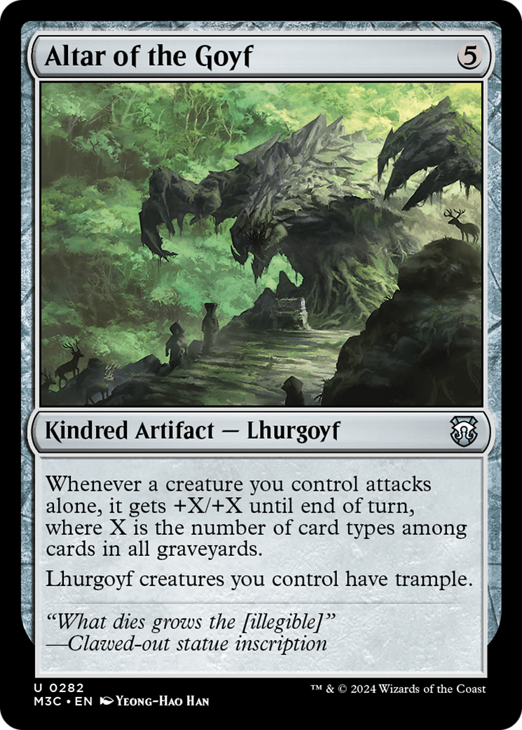 Altar of the Goyf [Modern Horizons 3 Commander] | Good Games Morley