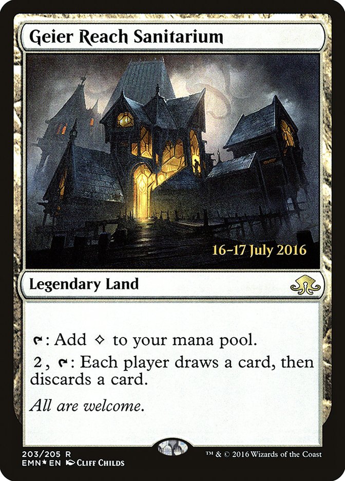 Geier Reach Sanitarium [Eldritch Moon Prerelease Promos] | Good Games Morley