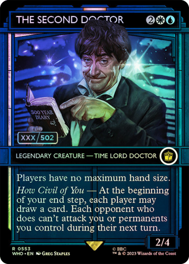 The Second Doctor (Serial Numbered) [Doctor Who] | Good Games Morley