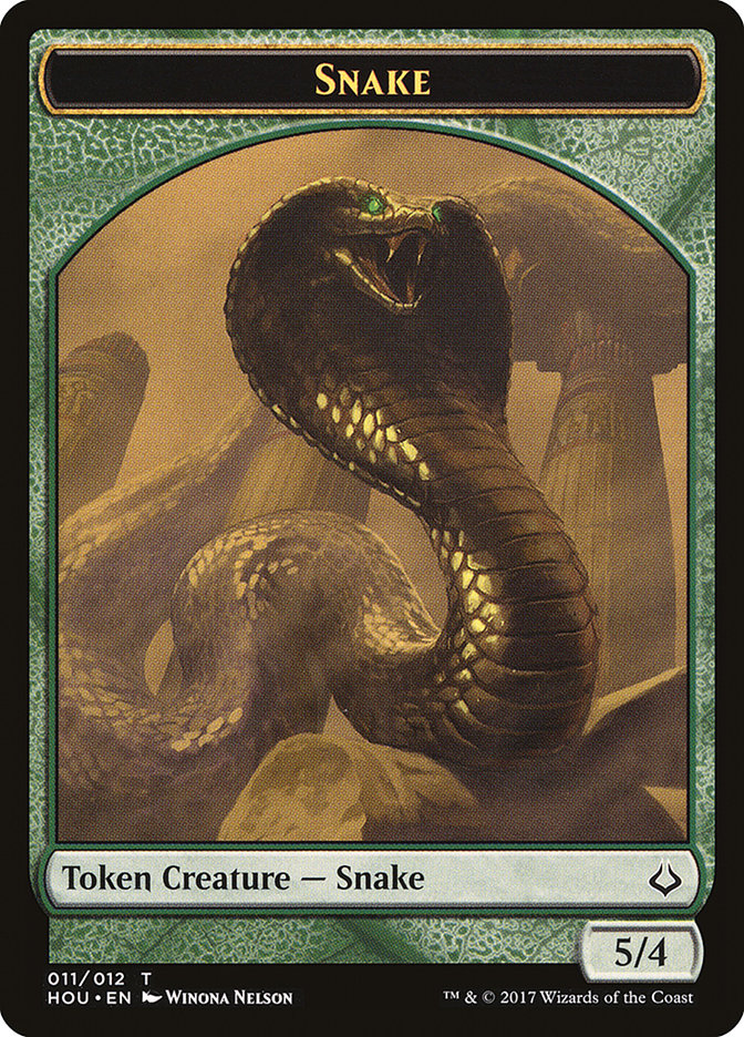 Snake Token [Hour of Devastation Tokens] | Good Games Morley