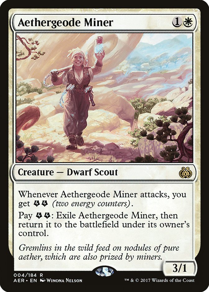 Aethergeode Miner 4/184 (Aether Revolt)  | Good Games Morley