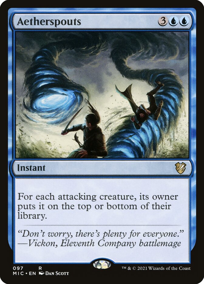Aetherspouts 97/38 (Commander: Innistrad: Midnight Hunt)  | Good Games Morley