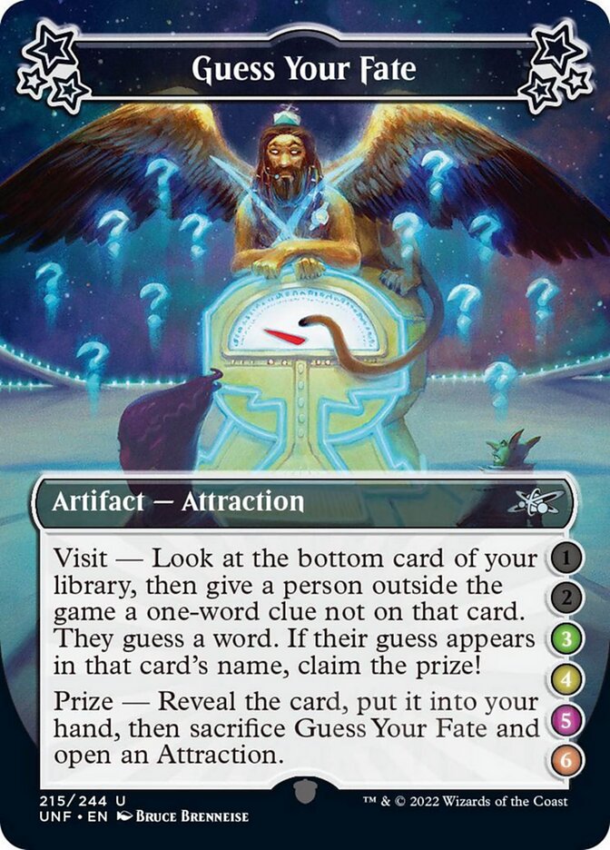 Guess Your Fate (3-4-5-6) [Unfinity] | Good Games Morley