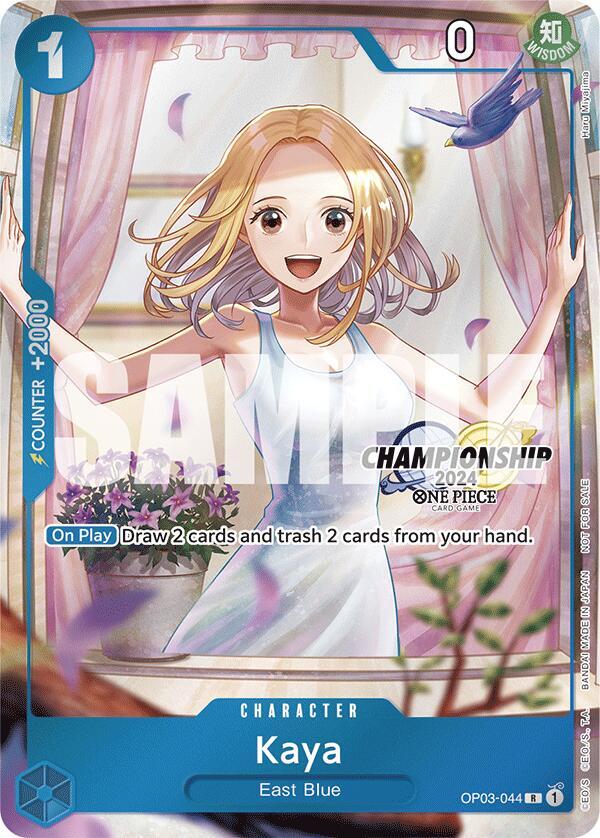 Kaya (2024 Celebration Pack) OP03-044 (One Piece Promotion Cards)  - Foil | Good Games Morley
