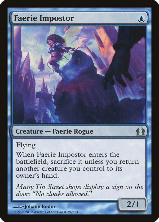 Faerie Impostor 39/274 (Return to Ravnica)  - Foil | Good Games Morley