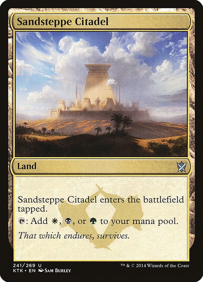Sandsteppe Citadel 241/269 (Khans of Tarkir)  | Good Games Morley