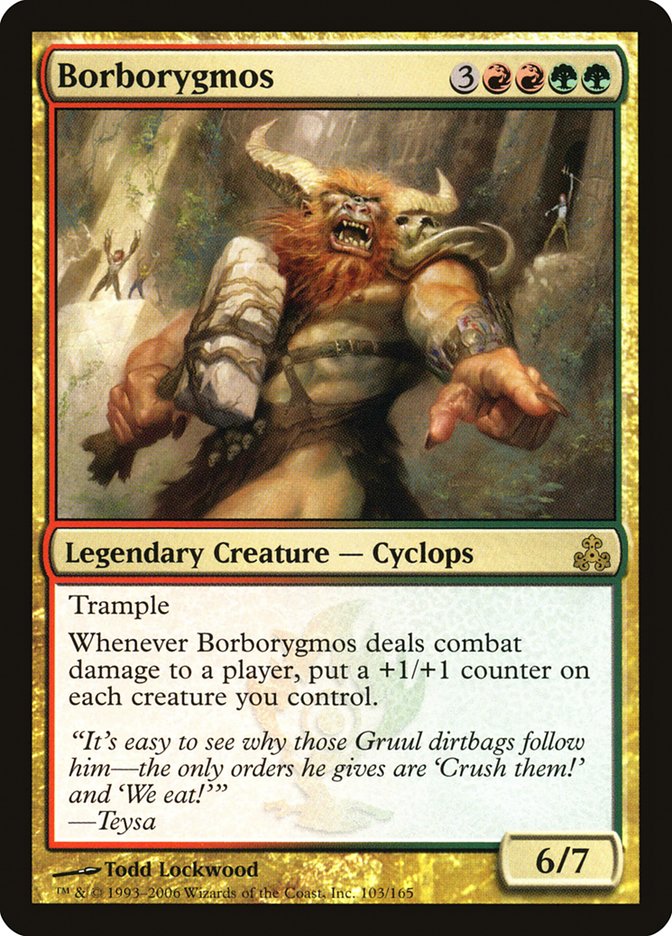 Borborygmos 103 (Guildpact)  - Foil | Good Games Morley