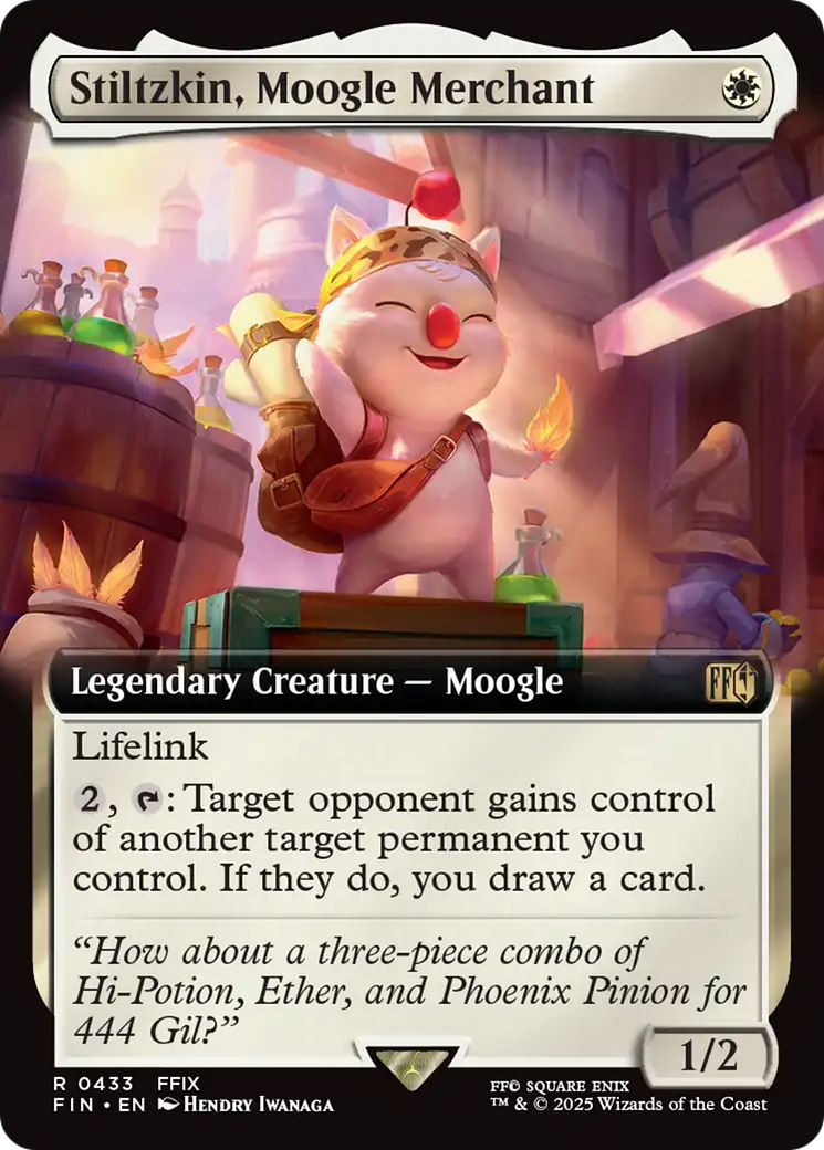 Stiltzkin, Moogle Merchant (Extended Art) [FINAL FANTASY] | Good Games Morley