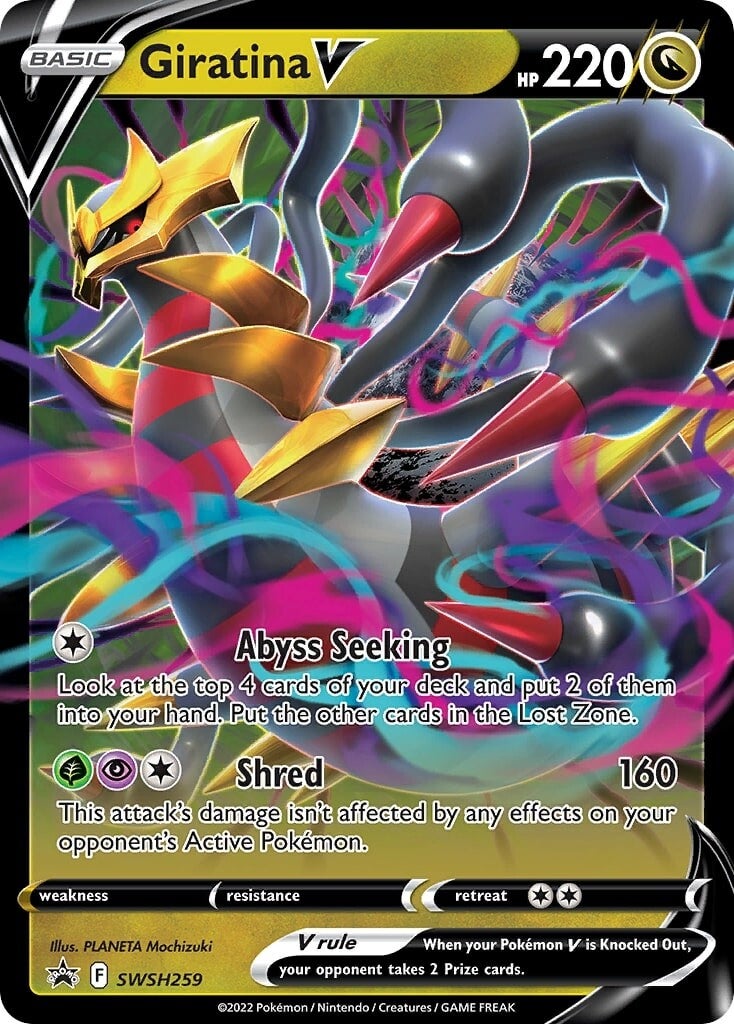 Giratina V (SWSH259) [Sword & Shield: Black Star Promos] | Good Games Morley