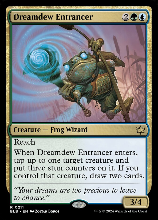 Dreamdew Entrancer 211/281 (Bloomburrow)  | Good Games Morley