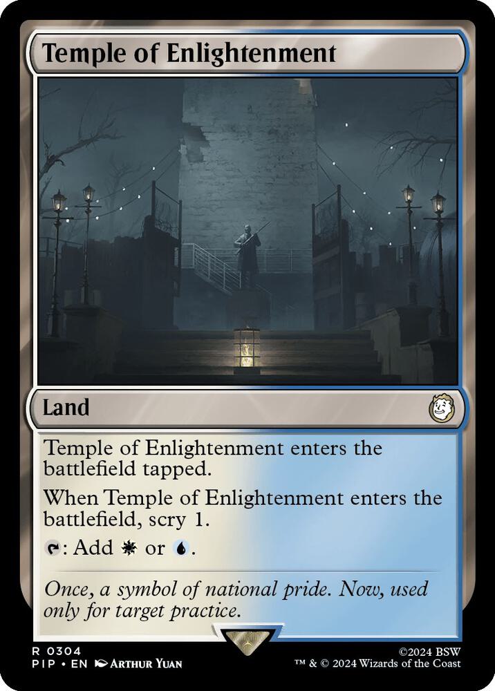 Temple of Enlightenment 304/326 (Universes Beyond: Fallout)  | Good Games Morley