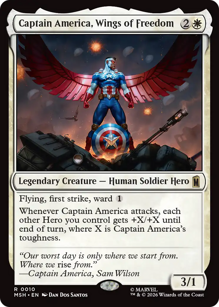 Captain America, Wings of Freedom [Marvel Super Heroes] | Good Games Morley