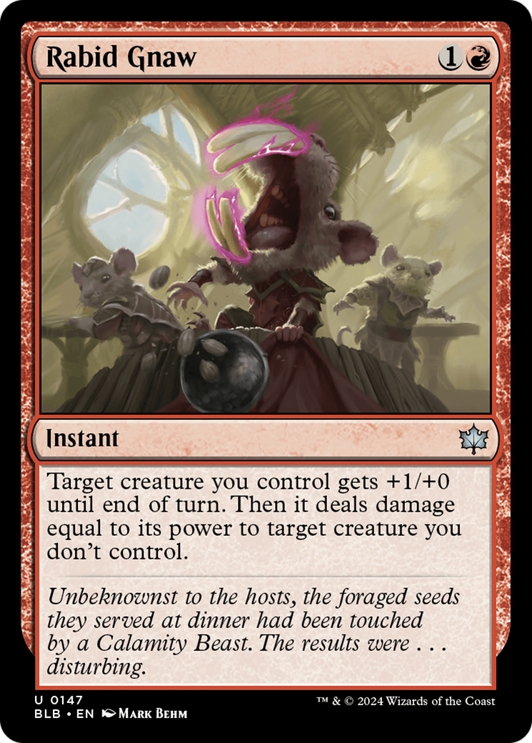 Rabid Gnaw [Bloomburrow] | Good Games Morley