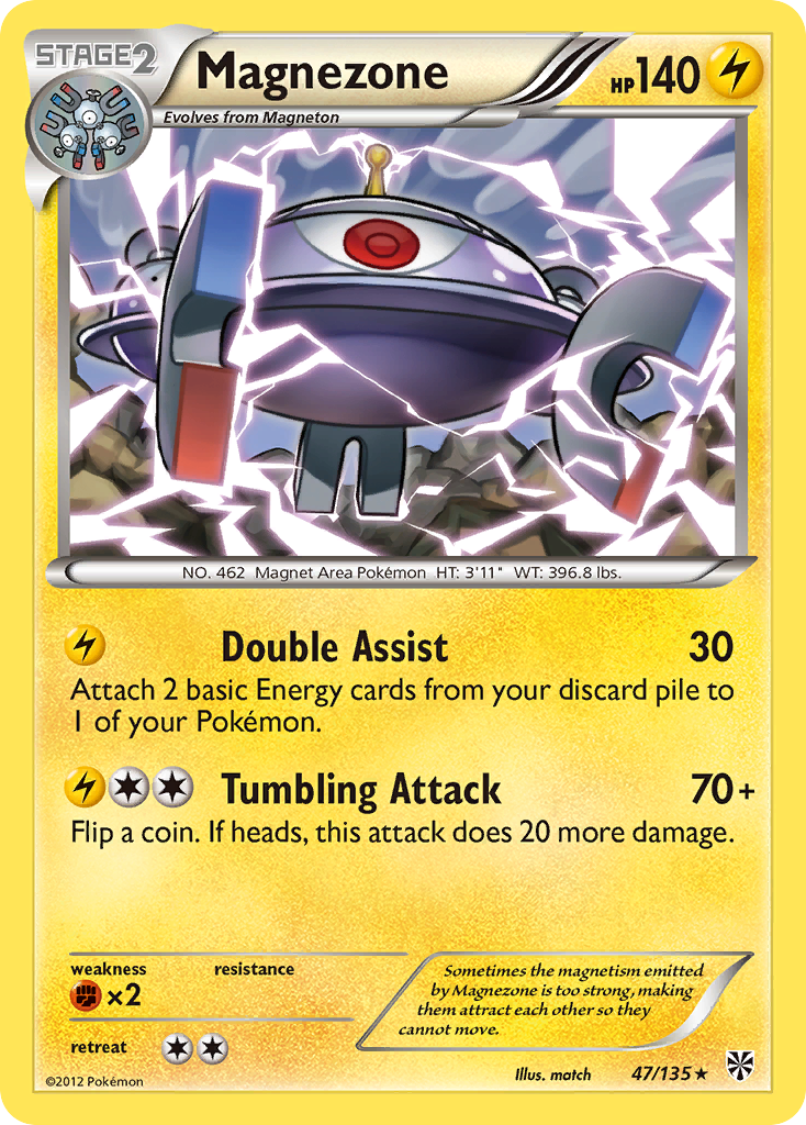 Magnezone (47/135) [Black & White: Plasma Storm] | Good Games Morley
