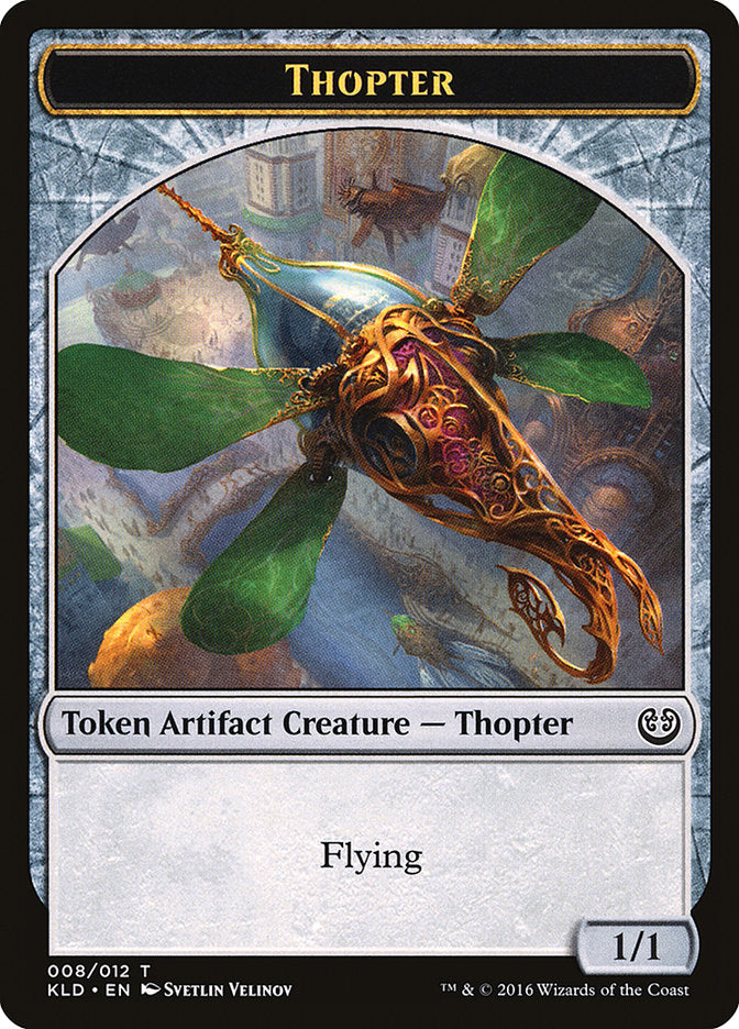 Thopter Token (008/012) [Kaladesh Tokens] | Good Games Morley