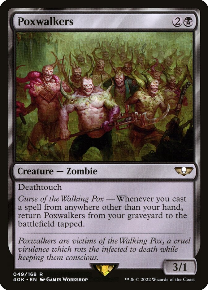 Poxwalkers 49/617 (Universes Beyond: Warhammer 40,000)  | Good Games Morley