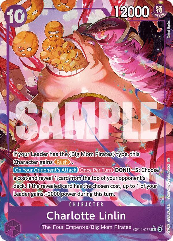 Charlotte Linlin OP11-073 (A Fist of Divine Speed)  - Alternate Art Foil | Good Games Morley
