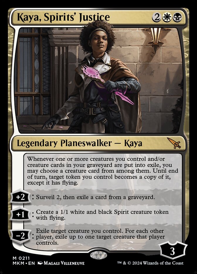 Kaya, Spirits' Justice 211 (Murders at Karlov Manor)  | Good Games Morley