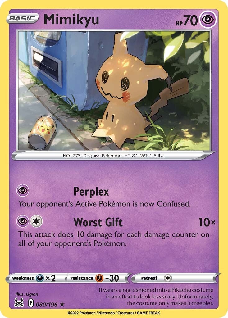 Mimikyu (080/196) [Sword & Shield: Lost Origin] | Good Games Morley