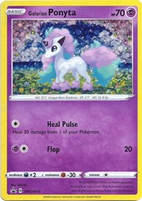 Galarian Ponyta (SWSH013) (General Mills Promo) [Sword & Shield: Black Star Promos] | Good Games Morley