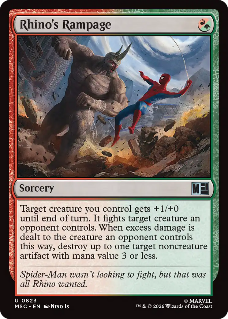 Rhino's Rampage [Marvel Super Heroes Commander] | Good Games Morley