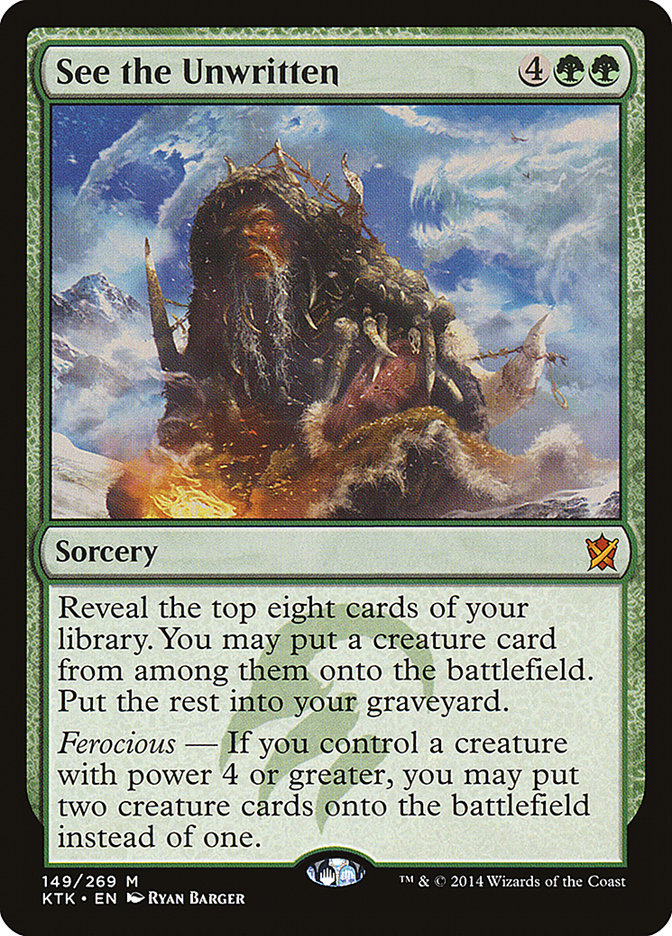 See the Unwritten 149/269 (Khans of Tarkir)  | Good Games Morley