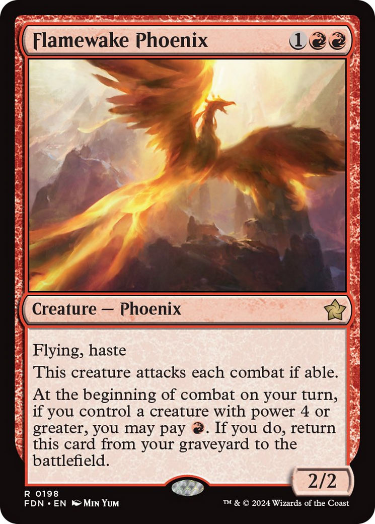 Flamewake Phoenix [Foundations] | Good Games Morley